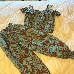 Matching top and pants